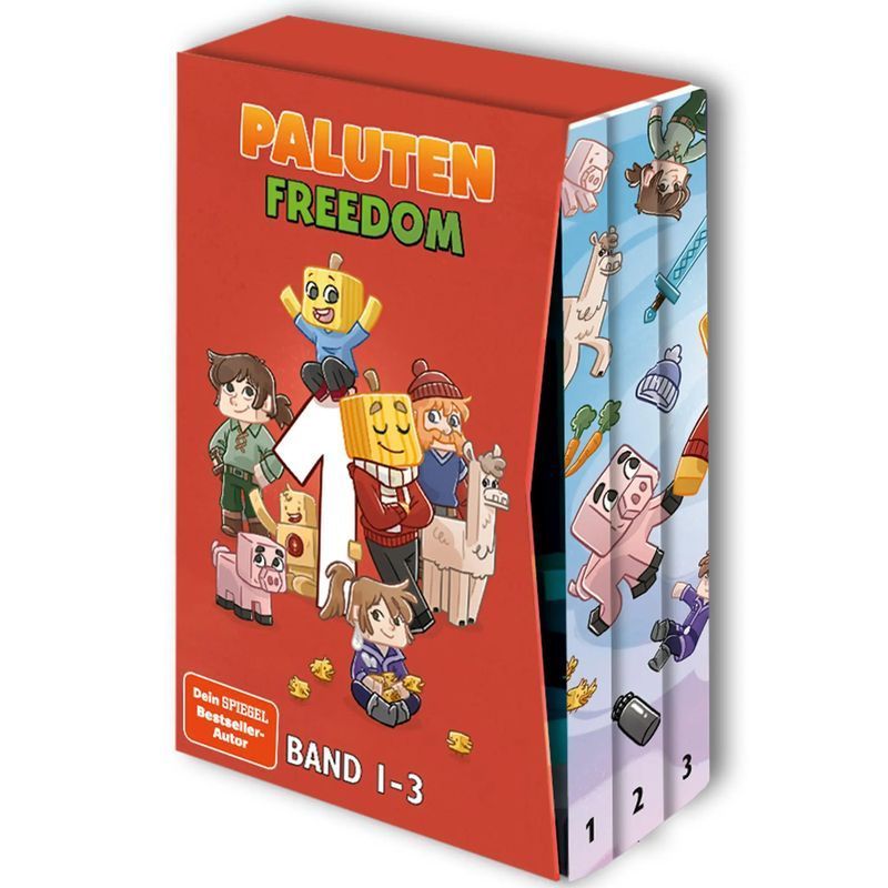 Image of Paluten Freedom Schuber - Book - Special Edition Volume 1 To 3 For Collecting Paluten - Paluten - 528 Pages - German - 2025 - Ce Community Editions - Ean 9783960965732