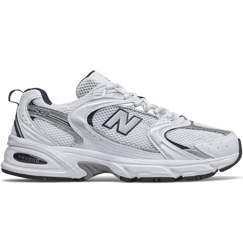 White And Silver Unisex Shoes Mr530sg New Balance