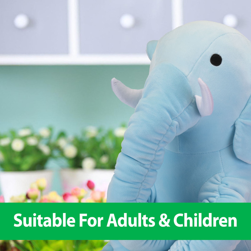 Ultrasoft 40cm Blue Elephant Plush Toy