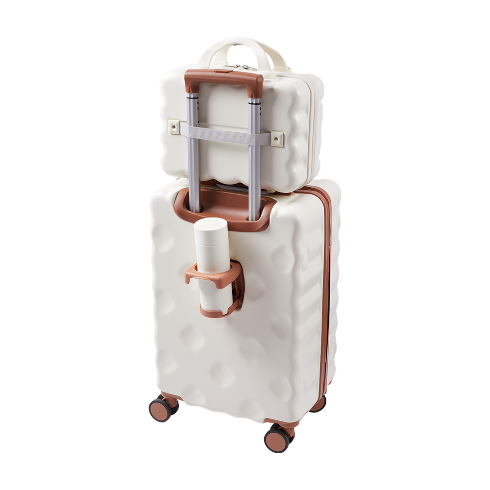 Hard Shell 2-Piece Luggage Set with TSA Lock