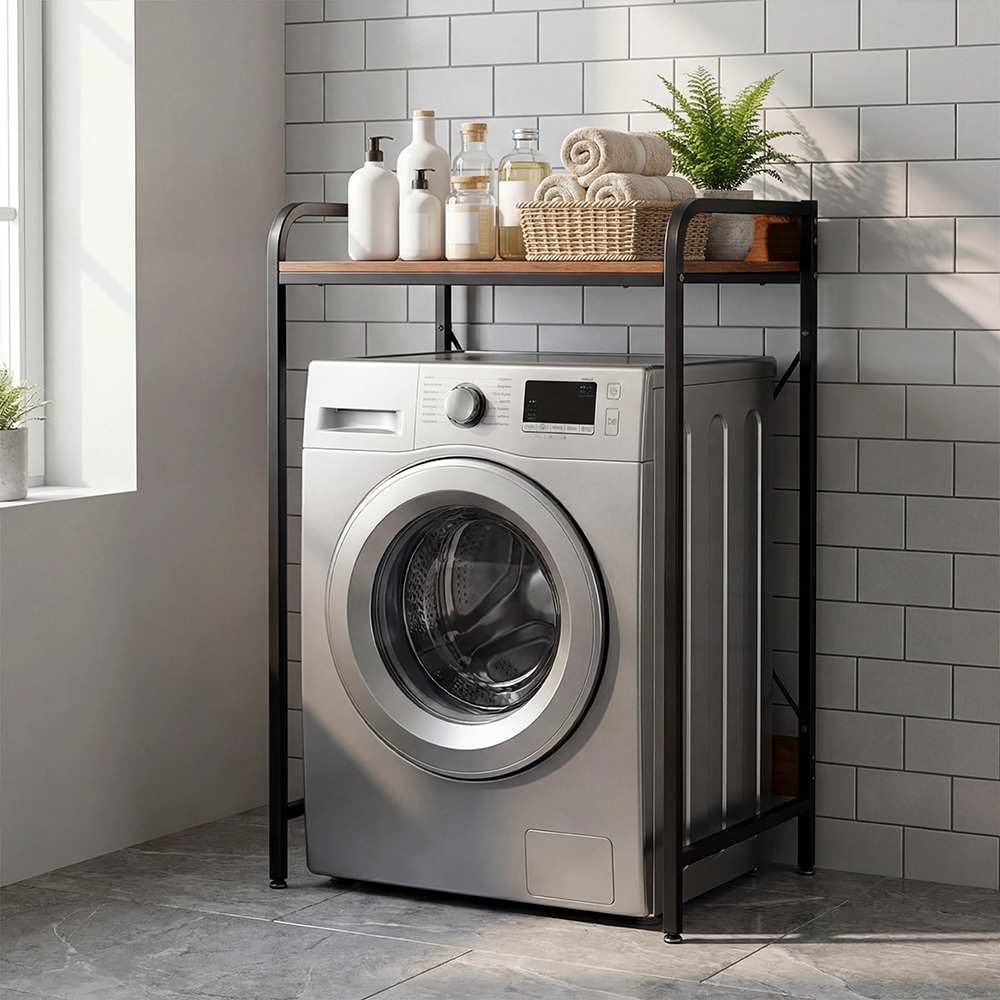 Space Saving Bathroom & Laundry Storage Rack