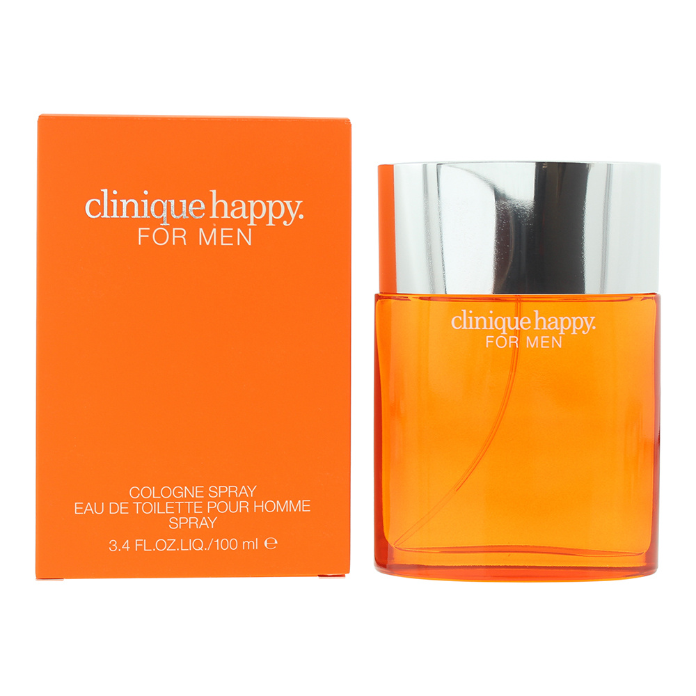TEMU Happy For Men Eau De Toilette Cologne Spray By Clinique, 100ml