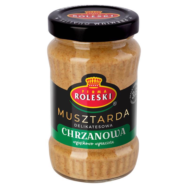 Roleski Brand Delicatessen Horseradish Mustard 175 G