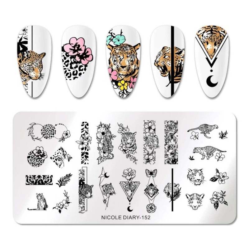 Nail Stamping Plate Theme: