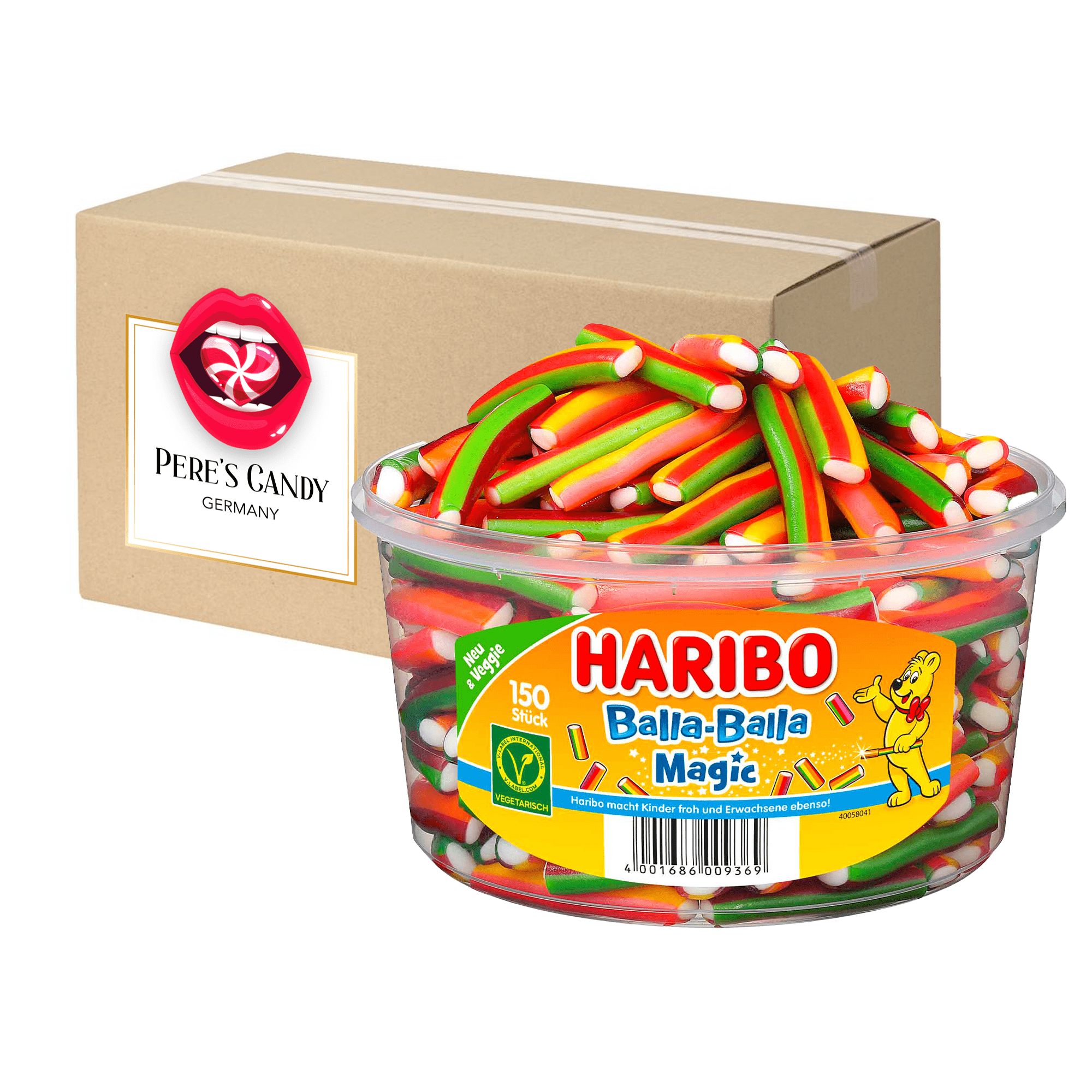 Haribo Balla-balla Magic Vegetarian 150-piece Pack