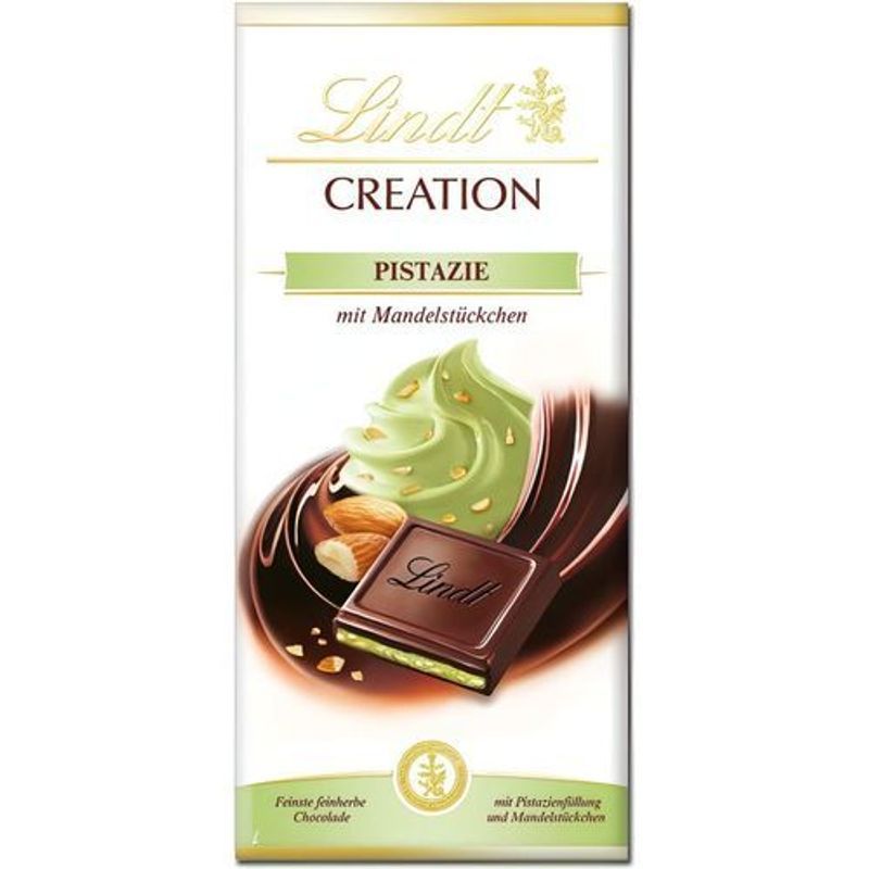 Lindt Creation Pistachio & Almond Pieces - Chocolate - 150g