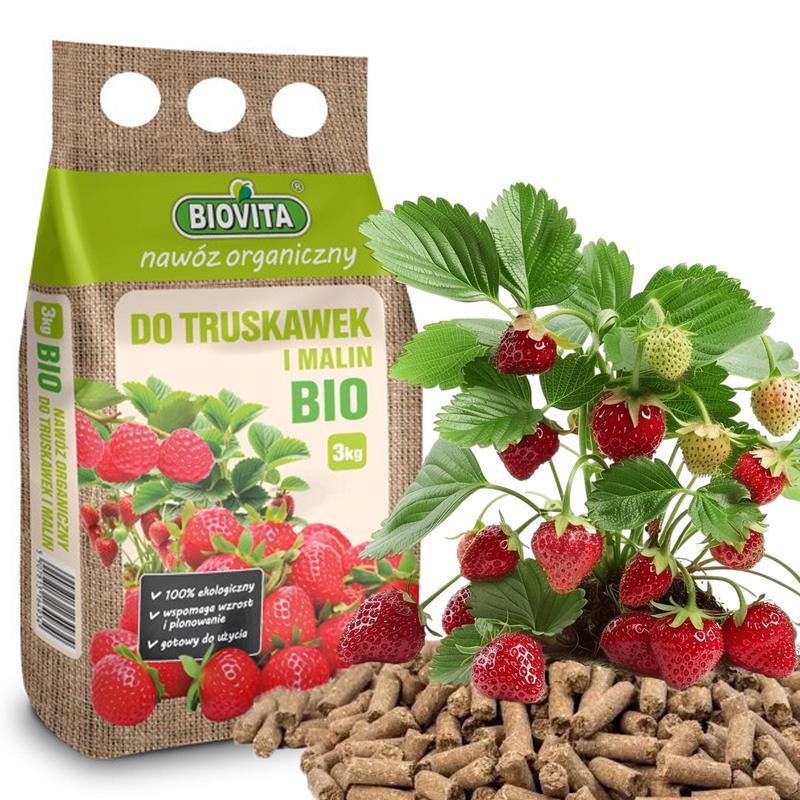 TEMU Fertilizer For Strawberries And Raspberries, Natural, , Biovita, 3kg