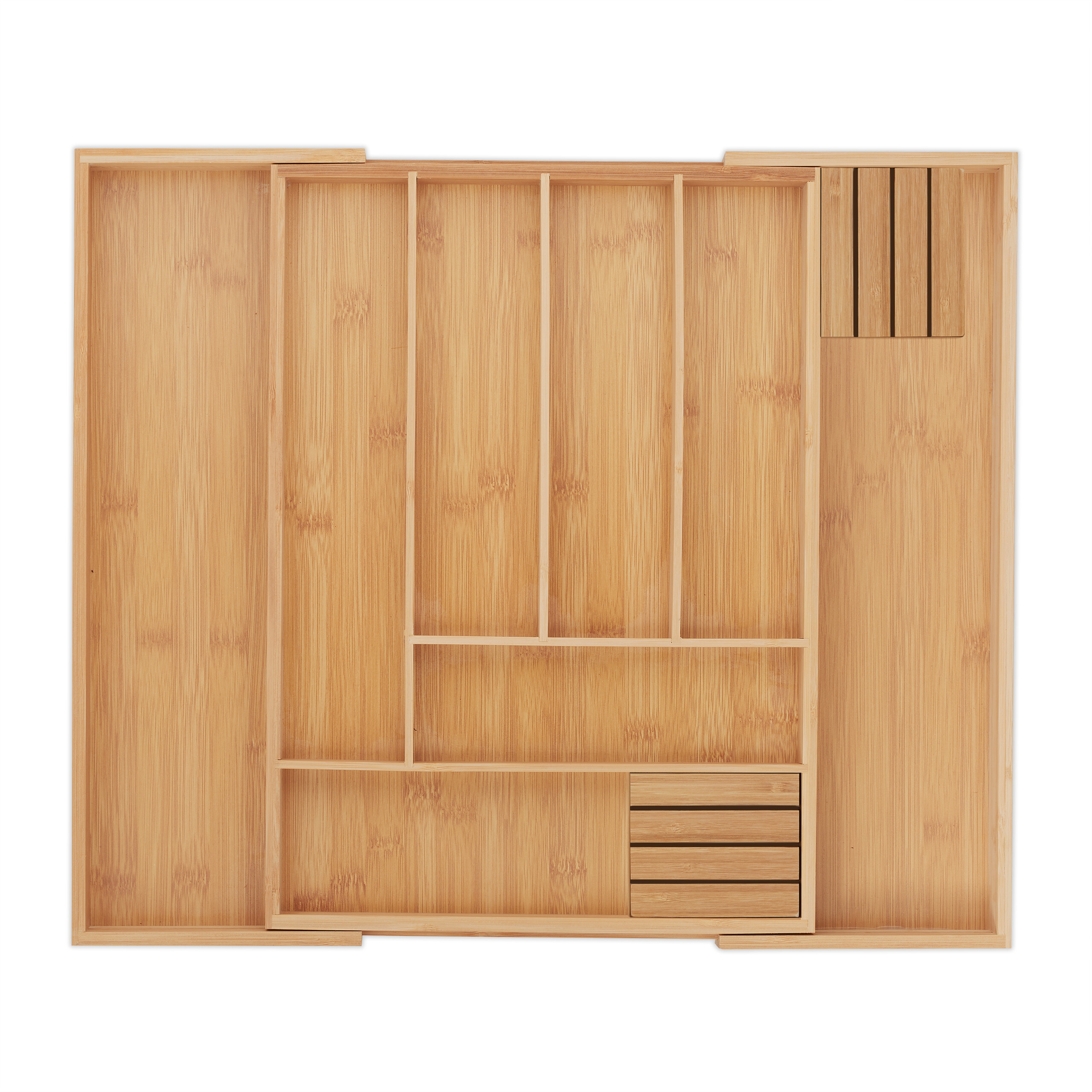 Utensil Box In Natural - (w)32 X (h)5 X (d)43 Cm