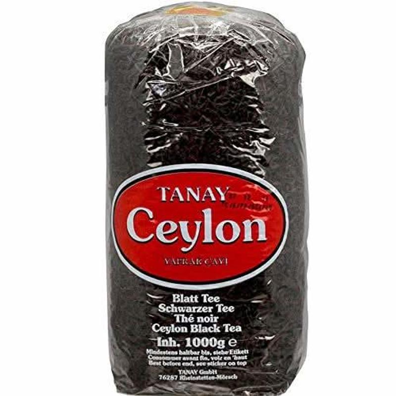 Tanay Ceylon Black Tea – Aromatic Loose Leaf Tea – Strong & Full-bodied – 1000g