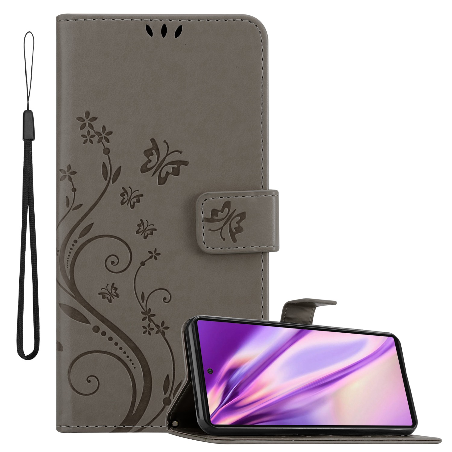Case Compatible For Google Pixel 6 Protective Cover With Magnetic Closure, Stand Function And Card Slots Flip Case Flower Cover Phone Case Foldable Case Book Bag