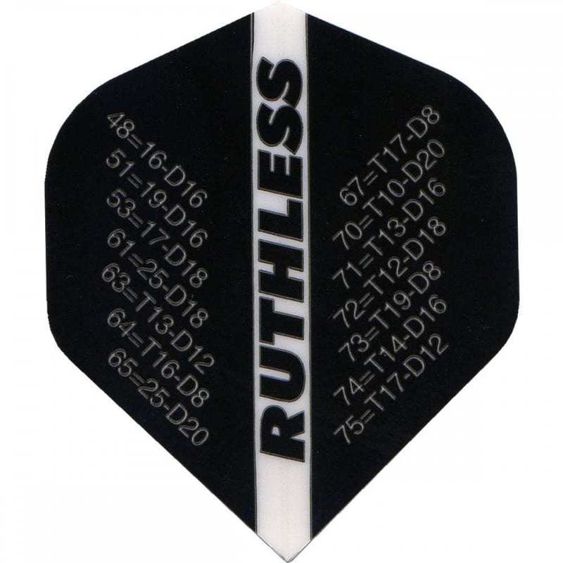 Ruthless Checkouts Dart Flights - 100 Micron - No2 - Std
