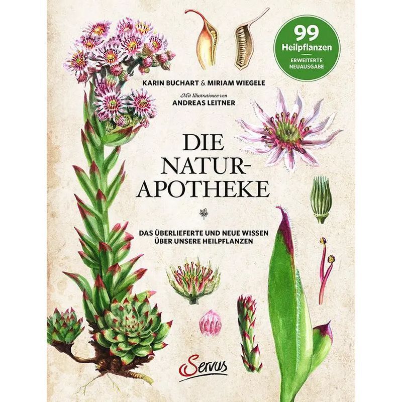 Image of The Nature Pharmacy - Book - The Inherited And New Knowledge About Our Medicinal Plants - Karin Buchart (et Al.) - 196 Pages - German - 2018 - Servus - Ean 9783710401718