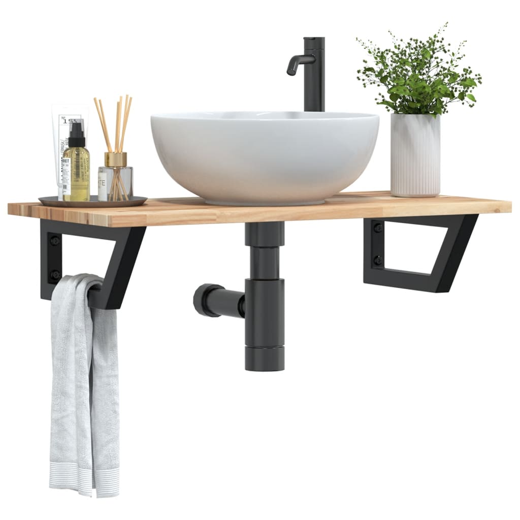 Image of Vidaxl Sink Shelf Sink Shelves Sink Cabinet Shelf Sink Storage Washbasin Top Washbasin Bathroom Storage Bathroom Shelf Bathroom Wall Cabinet Bathroom