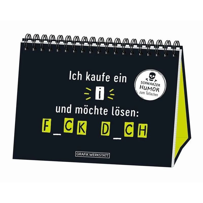 I Buy An "i" And... - Spiral Notebook - Grafik Werkstatt The Original - Paperback - Spiral Binding - 52 Pages - German - 2022 - Grafik Werkstatt Bielefeld - Ean 9783862299751