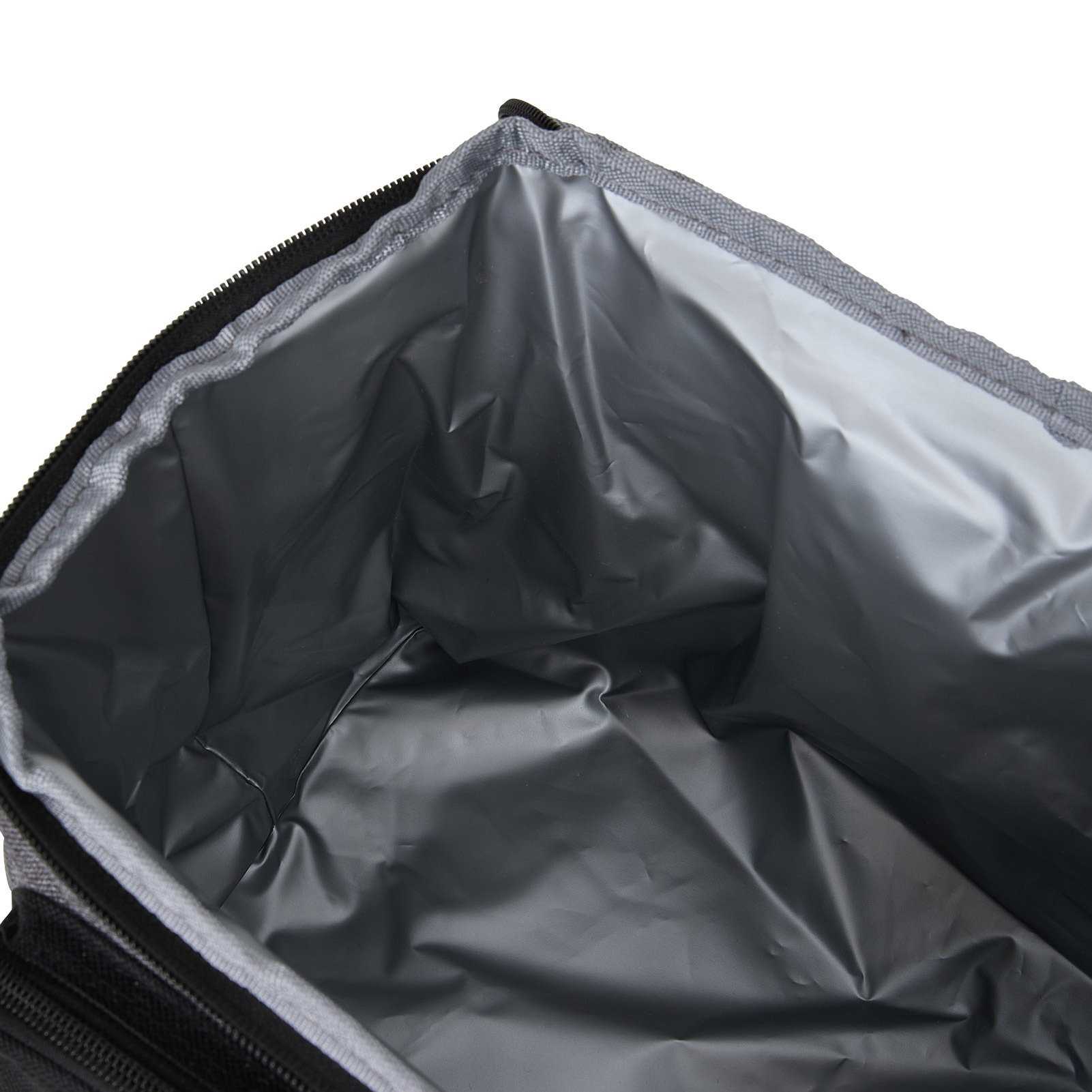 Portable Insulated Beverage Cooler Bag with Double Zipper Closure
