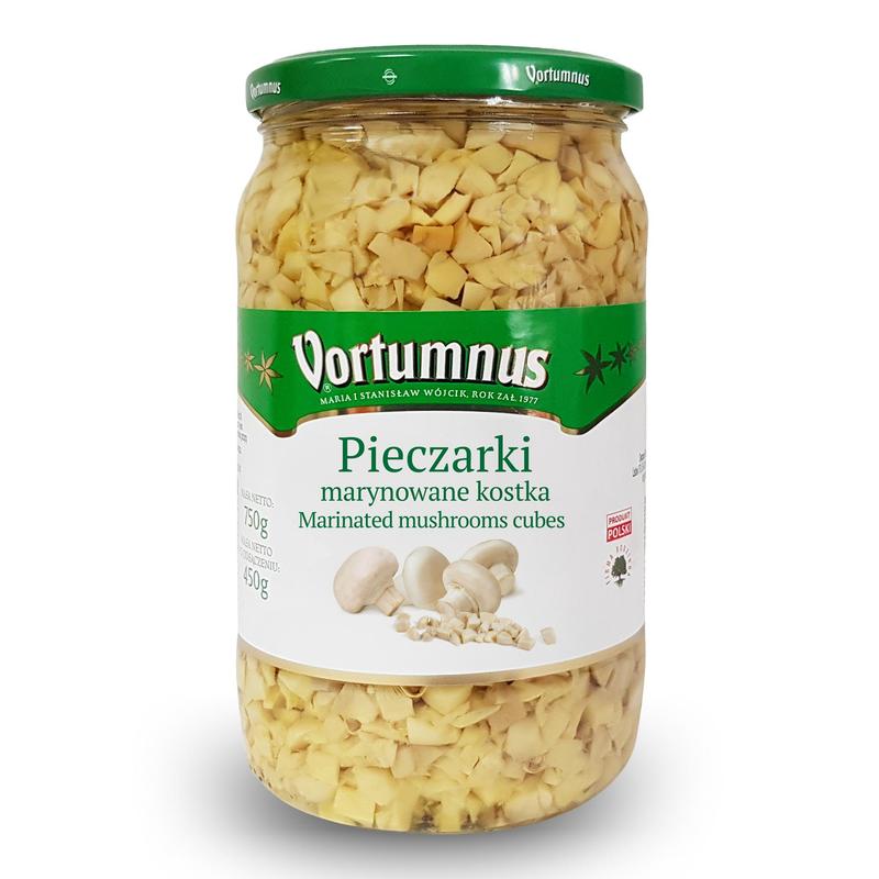 Vortumnus Pickled Mushrooms Dice 750 G