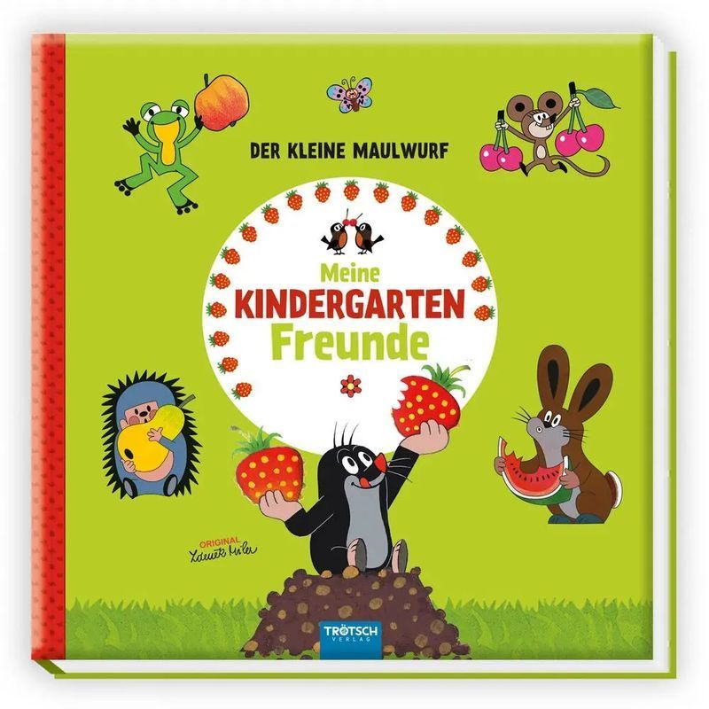Trötsch The Little Mole Entry Album My Kindergarten - Book - Kindergarten Memory Album - Trötsch Verlag - 64 Pages - German - 2021 - Trötsch Verlag Gmbh - Ean 9783965525627