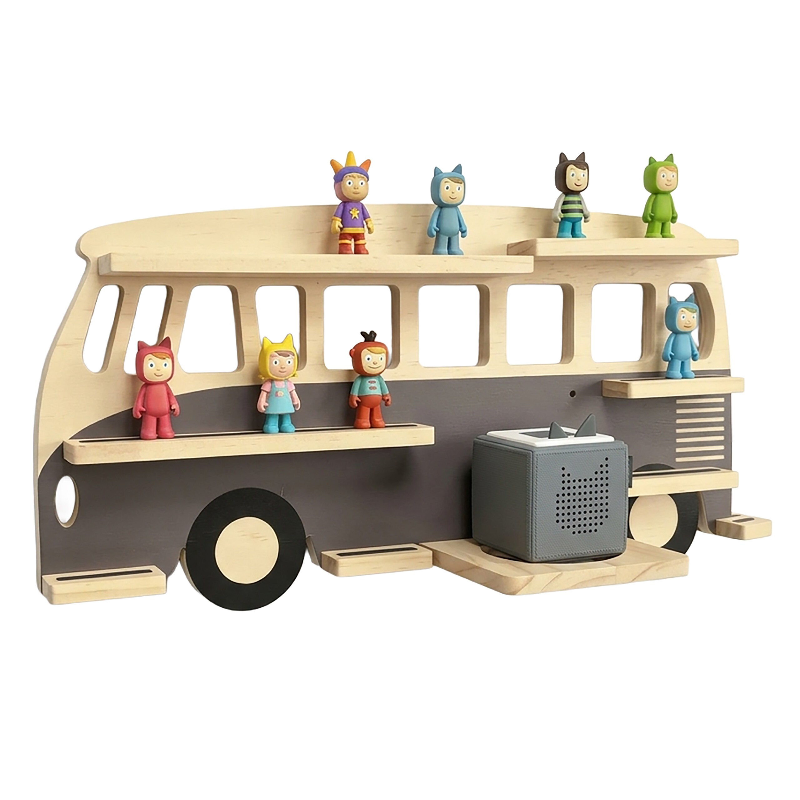 Image of Royal "bus" In Natural/grey - (w)54 X (h)27 X (d)15 Cm
