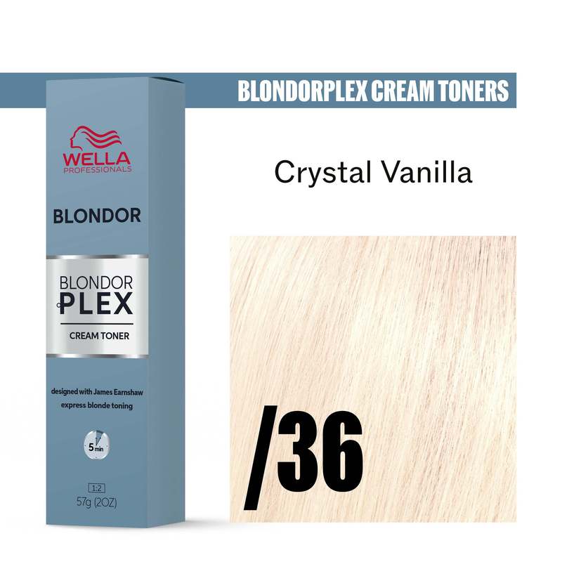 Image of Wella Blondorplex Cream Toner /36 Crystal Vanilla 60ml