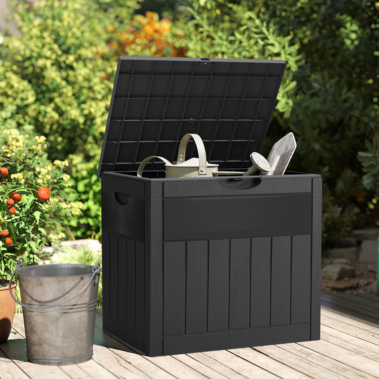 126L Multifunctional Storage Box with Detachable Design