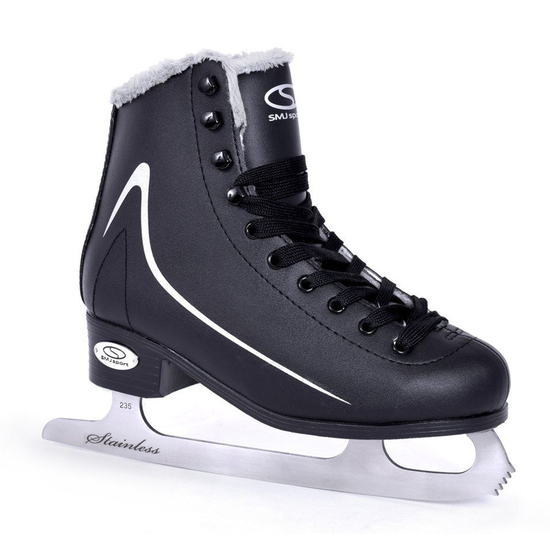 Image of Men's Lace-up Figure Skates For Recreational Ice Skating, Classic Style For Men, Smj Sport Calgary F-smj-b