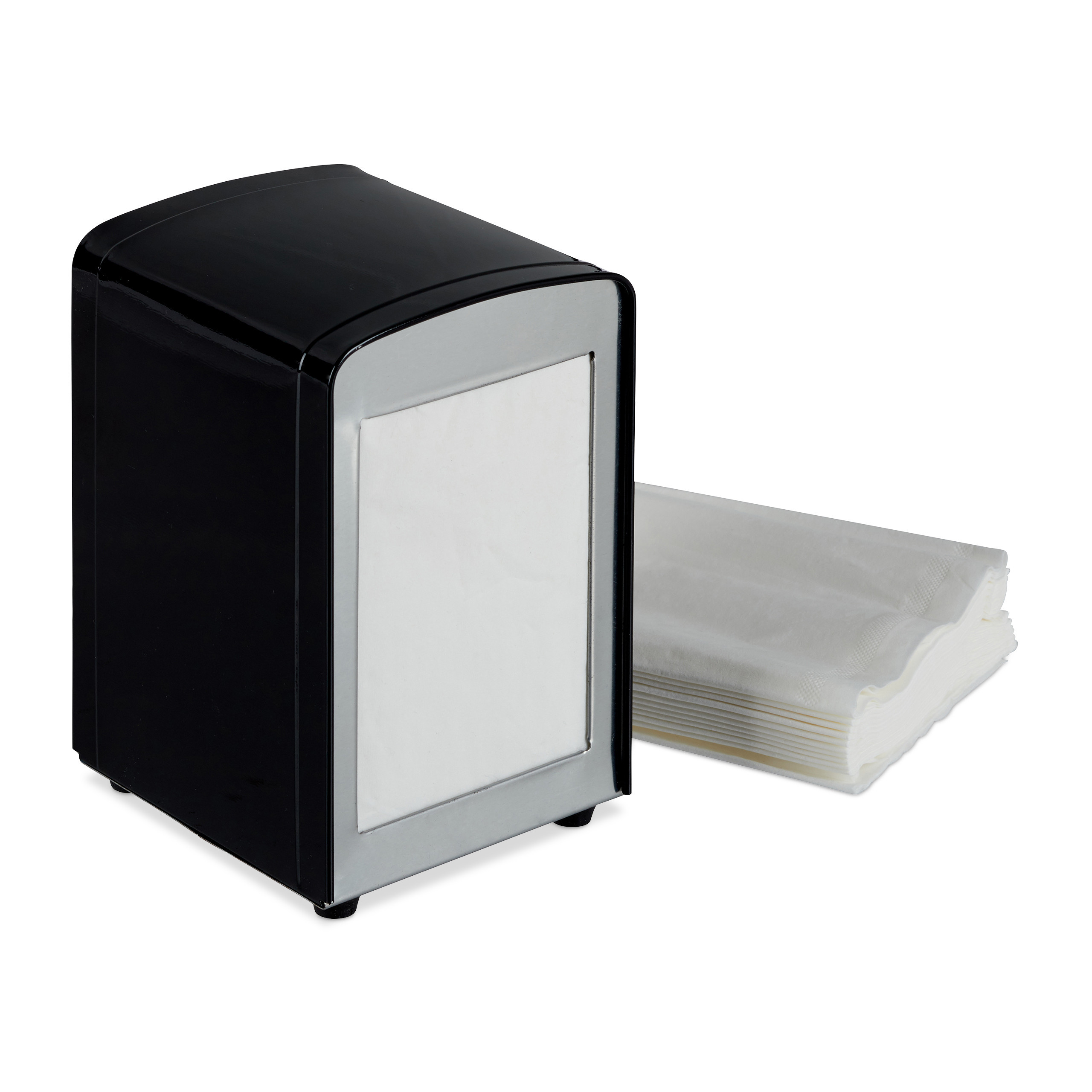 Napkin Dispenser In Black