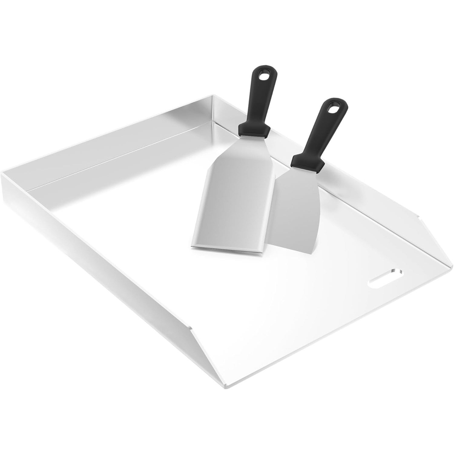 TEMU Grill Plate Stainless Steel Universal Grill Pan Grill Plate Grill Spatula Grill Bowl Grill Plates Stainless Steel Plate Grill For Bbq