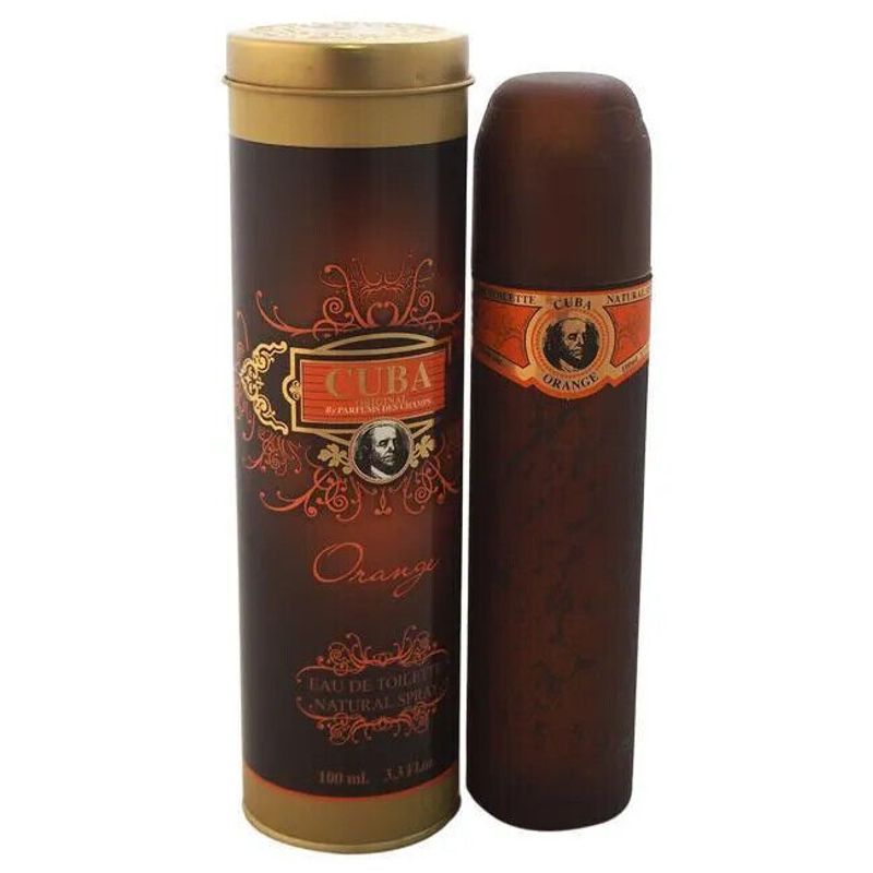 Cuba Orange Cologne by Fragluxe 100 ml Eau De Toilette Spray for Men