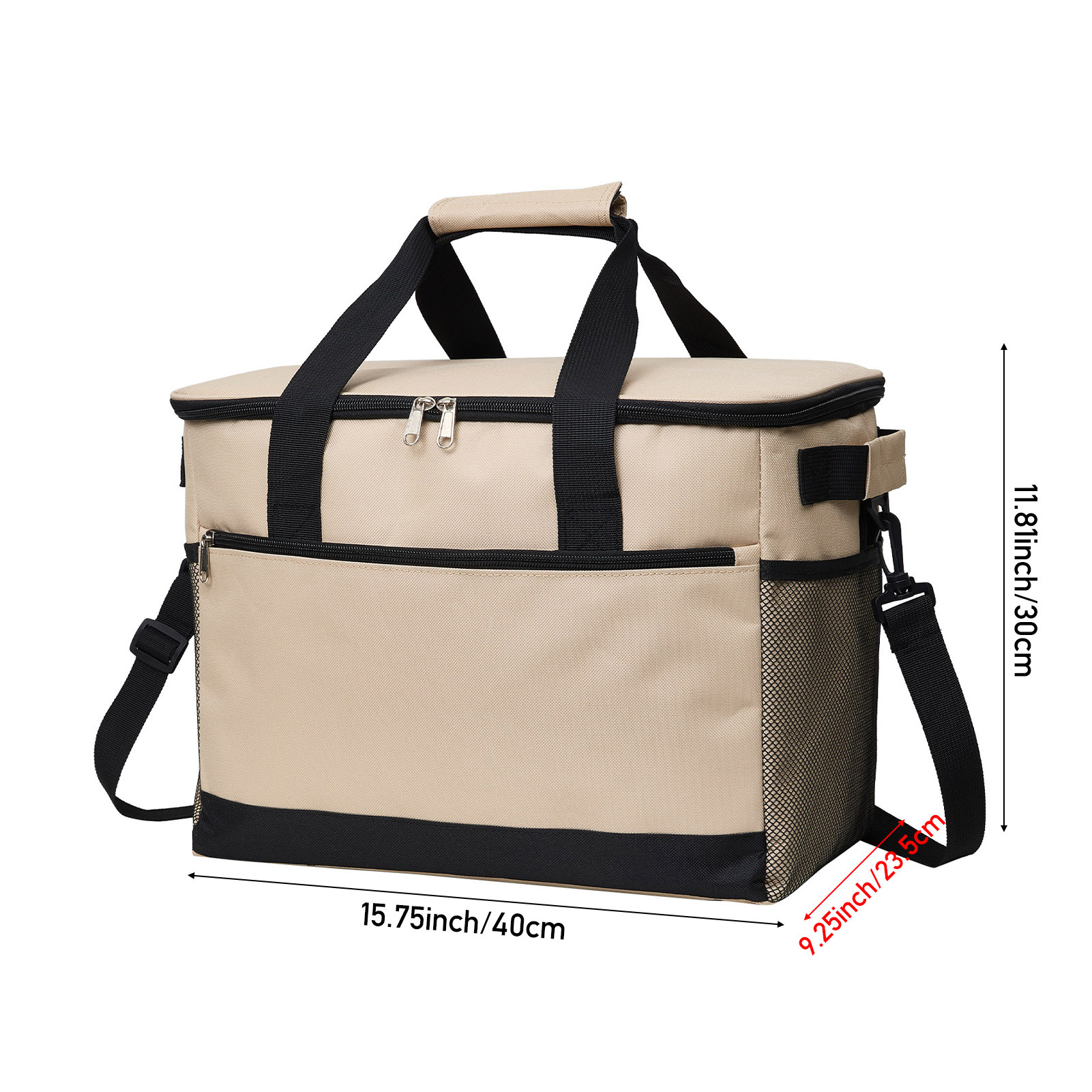 30L Large-Capacity Insulated Picnic Cooler Bag