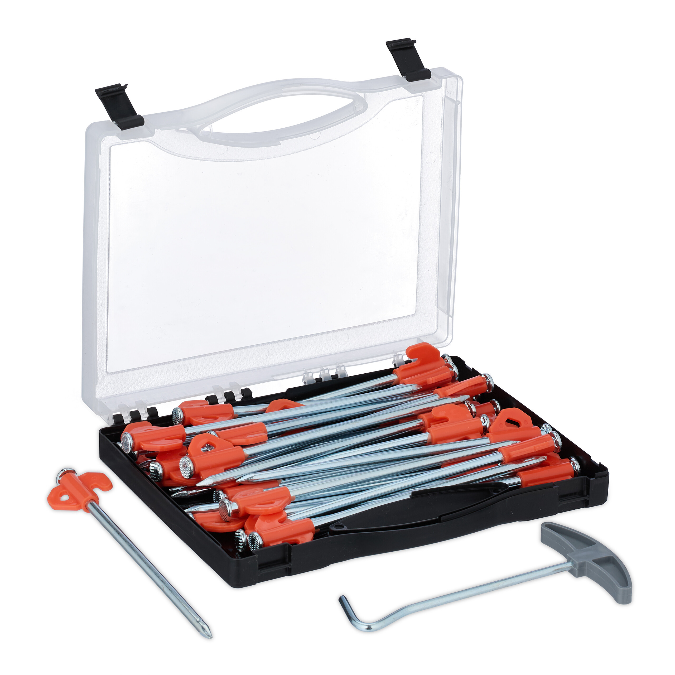 E-shop 30 x Felsbodenhering in Silber/ Orange