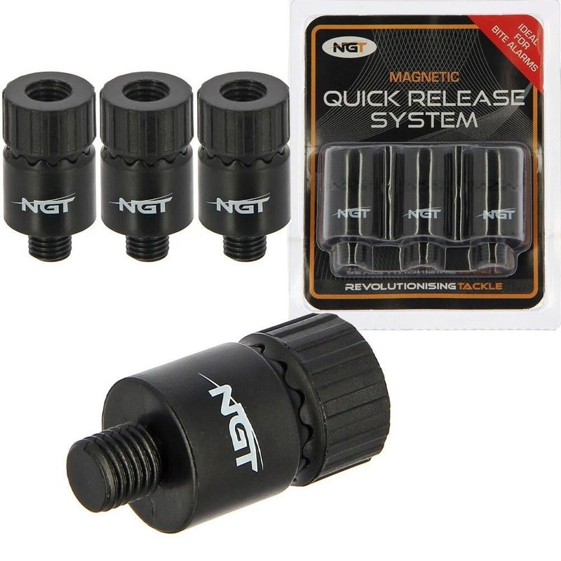 TEMU Quick Release Magnet Systems Pack Of 3 Rod Rests Alarms Tool Tackle Carp Fishing