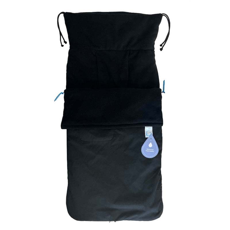 Buggysnuggle X Roma Black Fleece Pram Liner