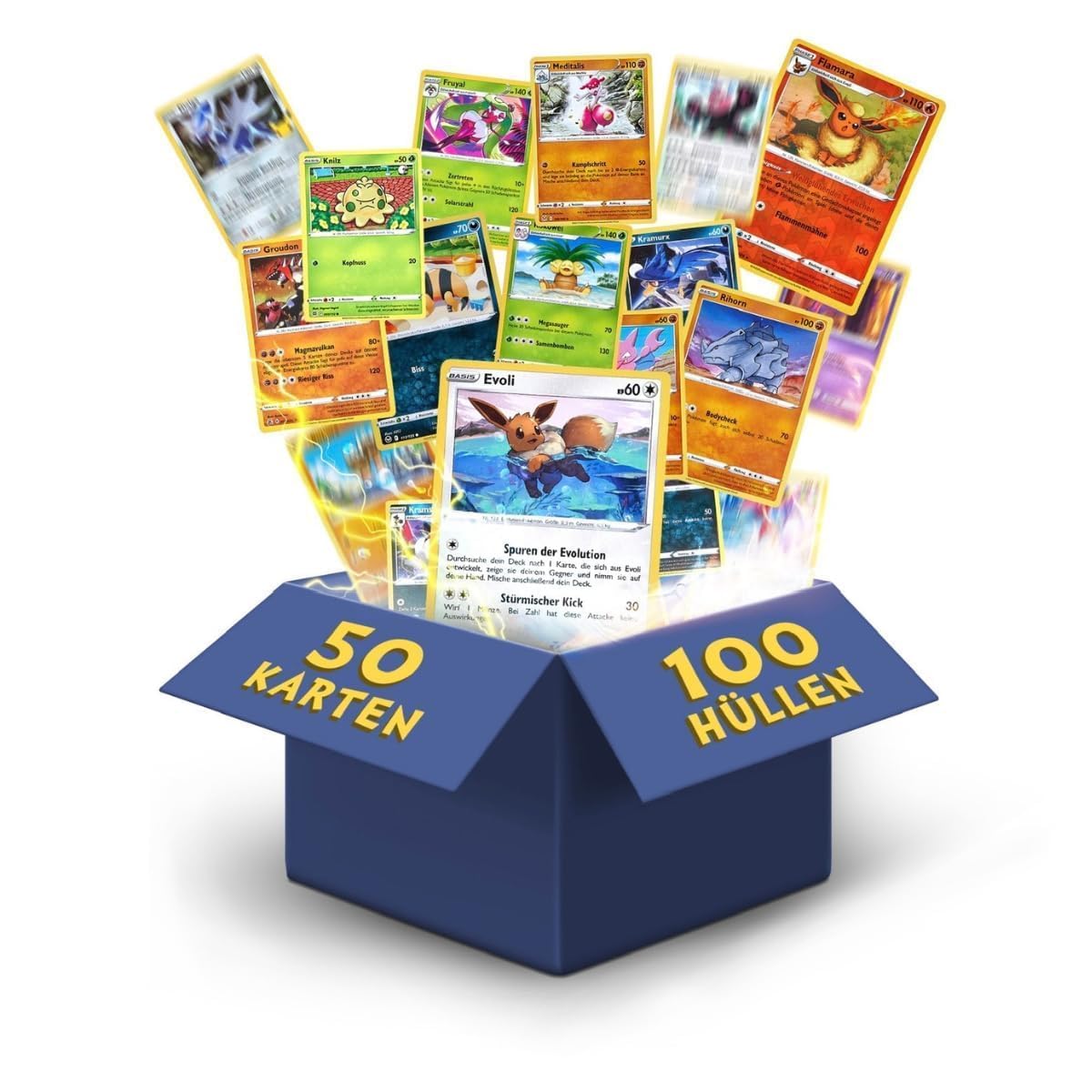 E-shop Pokemon Karten deutsch 50 Verschiedene 3 Seltene 3 1 zufällige Pikachu, , Dedenne oder Sammelkarten Originale Pokemon Karten aktuelle Sets 100