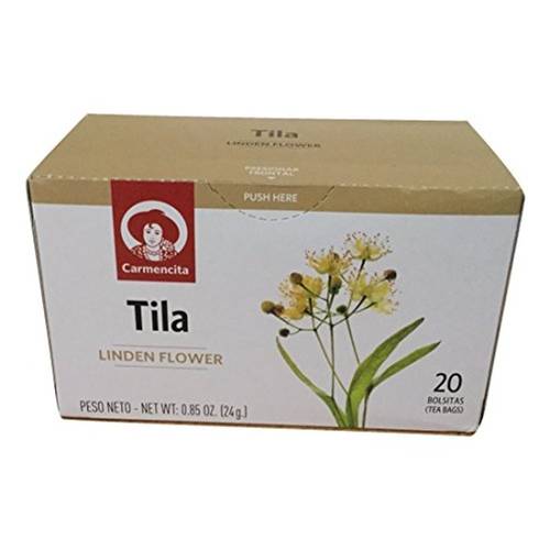 infusiones de flor de 20 bolsitas de t