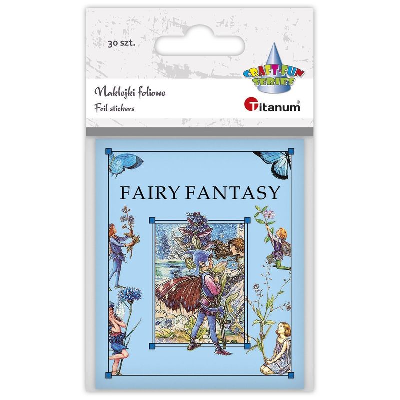 Fairy Fantasy Sticker Sheets, 30pcs, Titanum V3