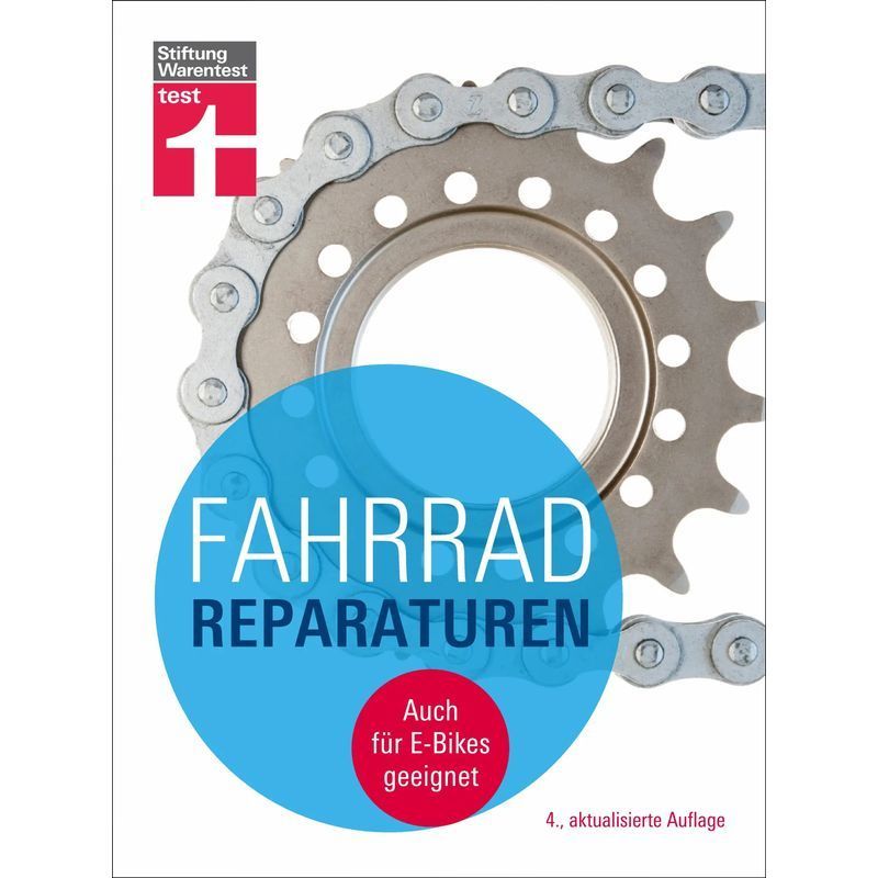 Image of Bicycle Repairs - Also Suitable For E-bikes - Ulf Hoffmann - Book - 368 Pages - German - 2022 - Stiftung Warentest - Ean 9783747103913