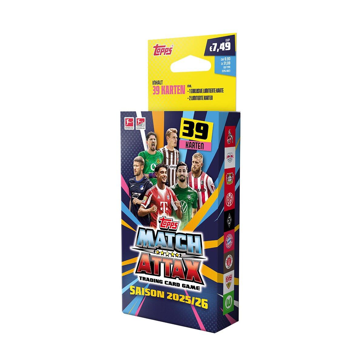 Topps Bundesliga 2025/26 - 1 Blister Eco Pack