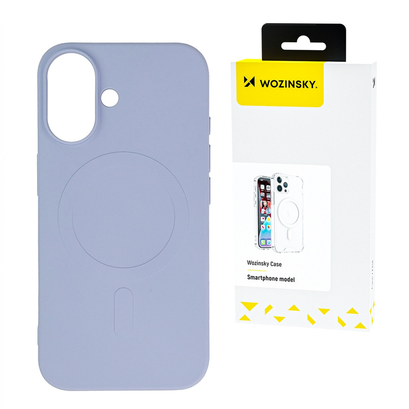 Magnetic Silicone Case For Galaxy S25 Magsafe - Purple