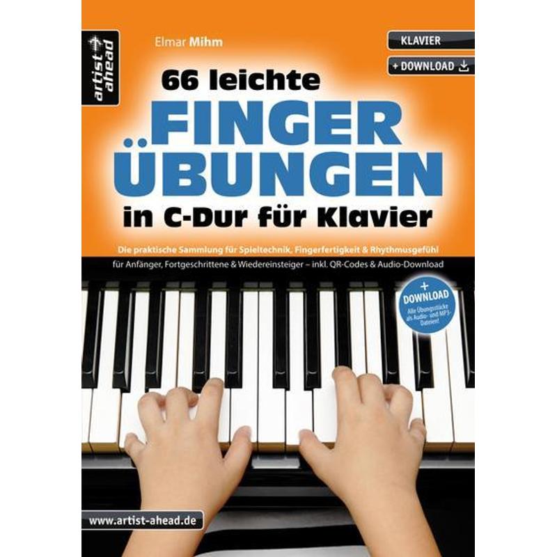 Image of 66 Easy Finger Exercises In C Major For Piano