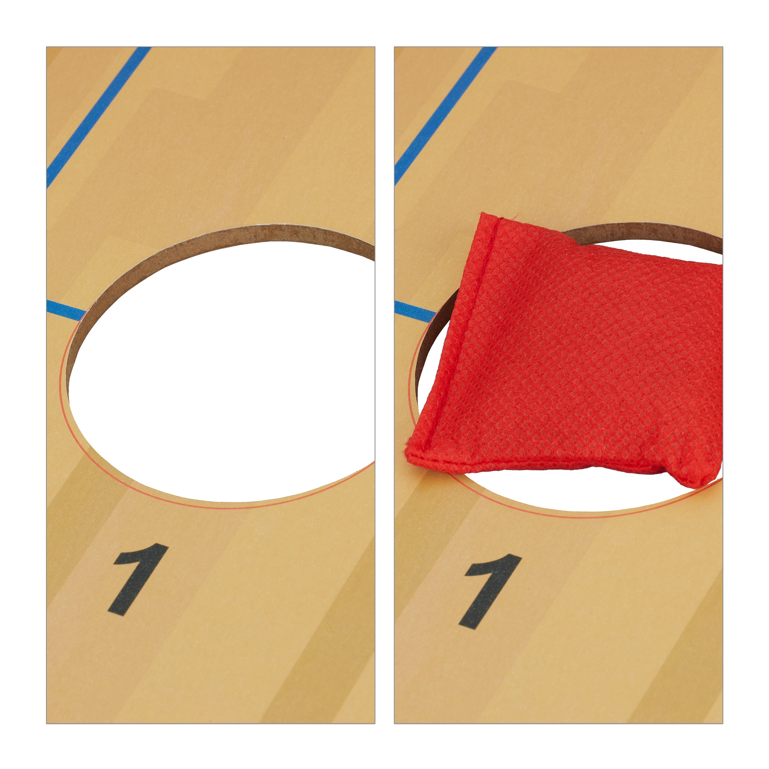 11-Piece Colourful Cornhole Set for Outdoor Fun
