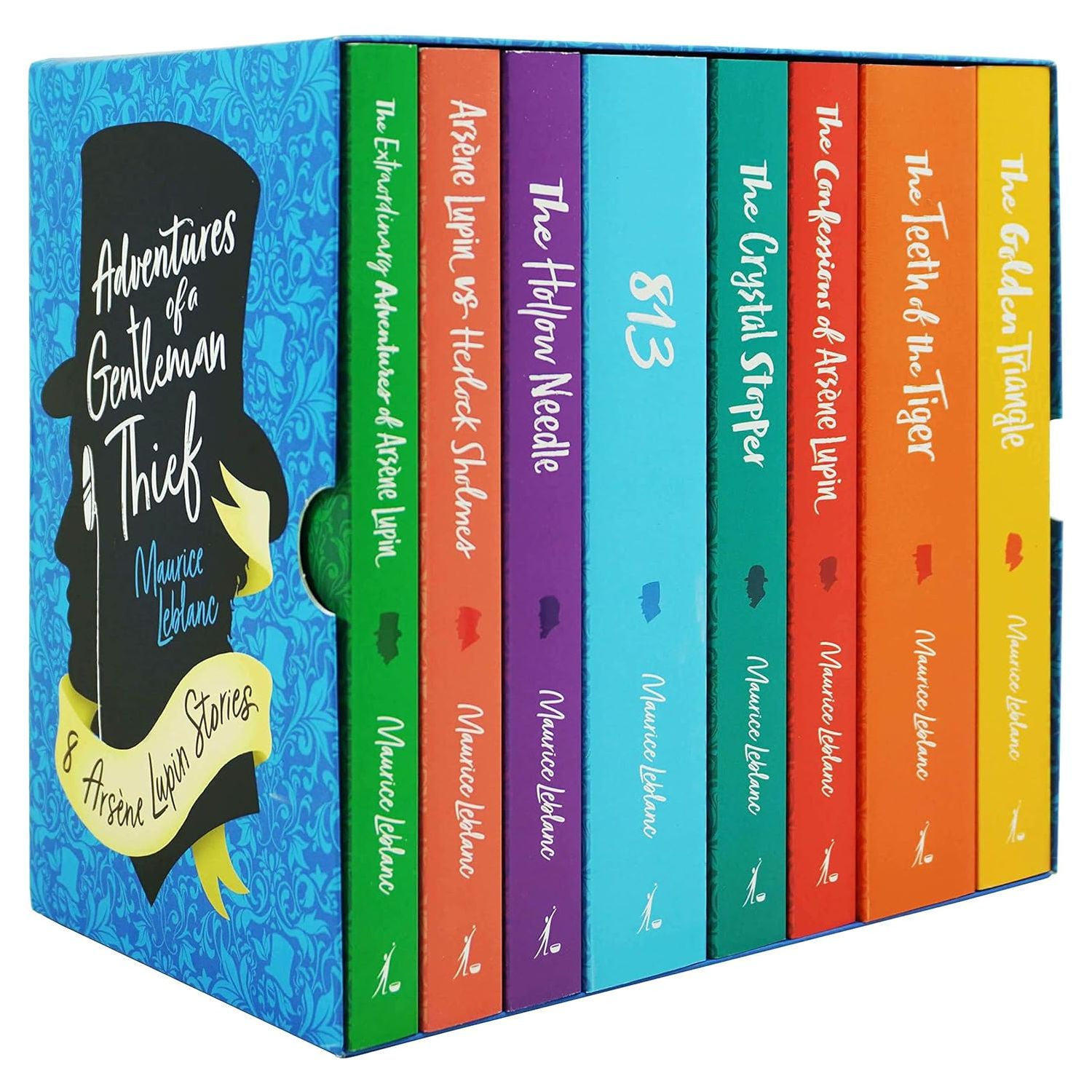 TEMU The Complete Collection Of Arsene Lupin 8 Books Box Set By Maurice Leblanc (herlock Sholmes, The Confessions, The Crystal Stopper, The