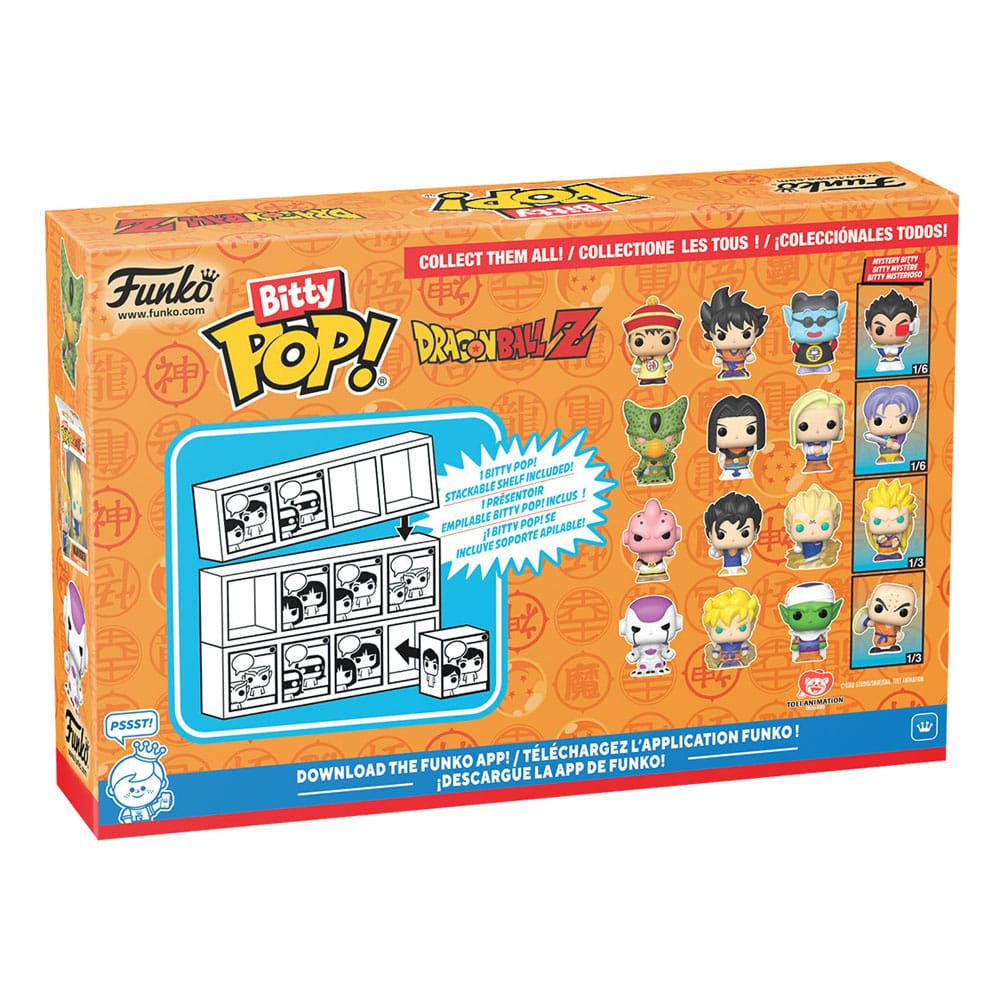 Funko Dragon Ball Bitty POP! Pack 4 Figurines Vinyl Series 1 2,5 Cm - Image 5