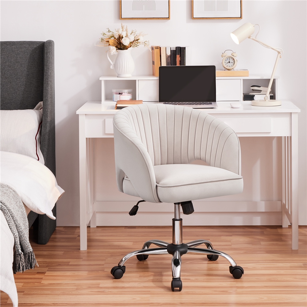 TEMU Costoffs Office Chair Ergonomic Swivel Chair With Wheels Desk Chair Height Adjustable Cushion Chair Office Chair