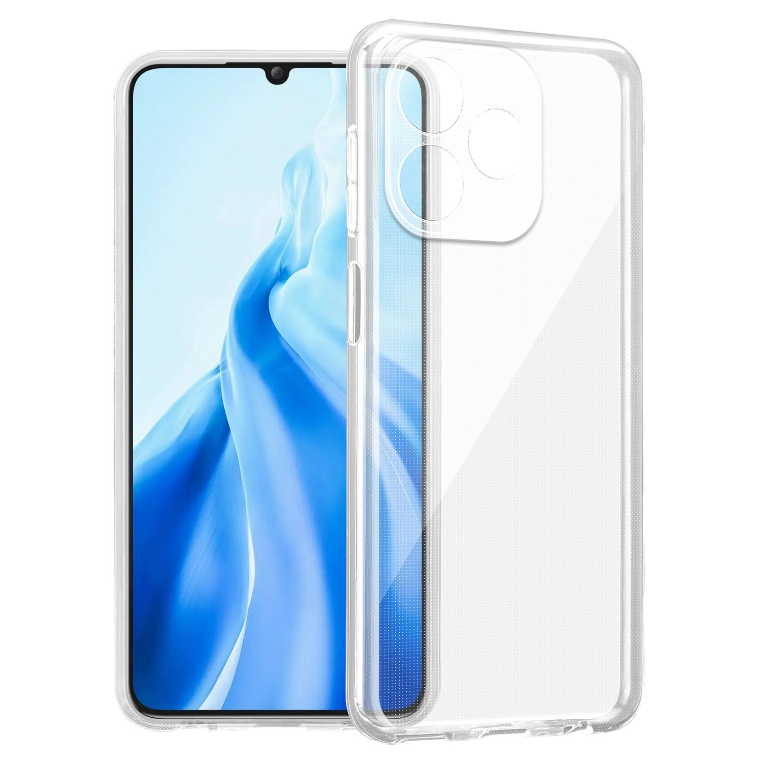 Case Compatible For Oukitel C51 Protective Case Made Of Flexible Tpu Silicone Back Case Cover Phone Case Transparent