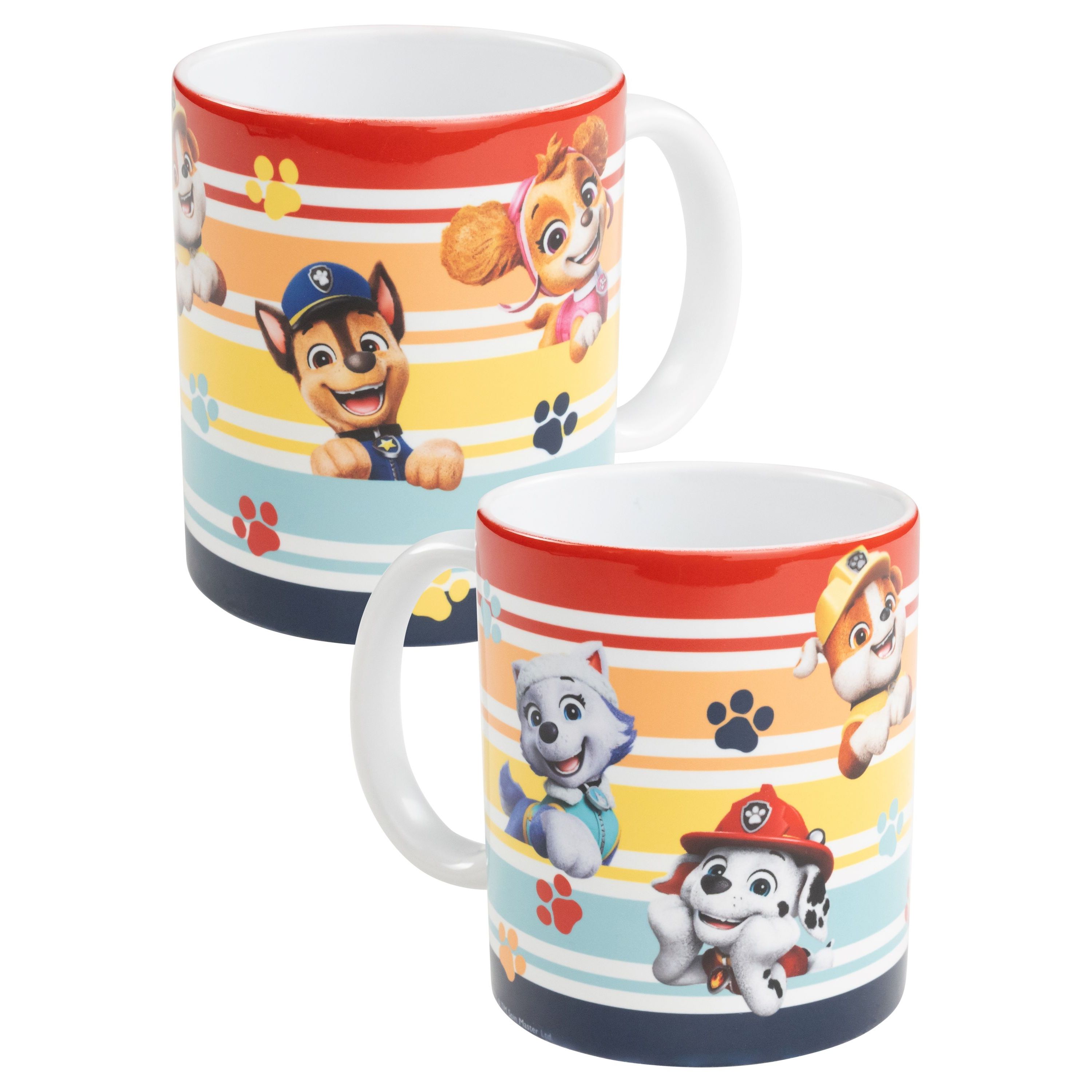 Stripes Ceramic Coffee Mug - 320 Ml