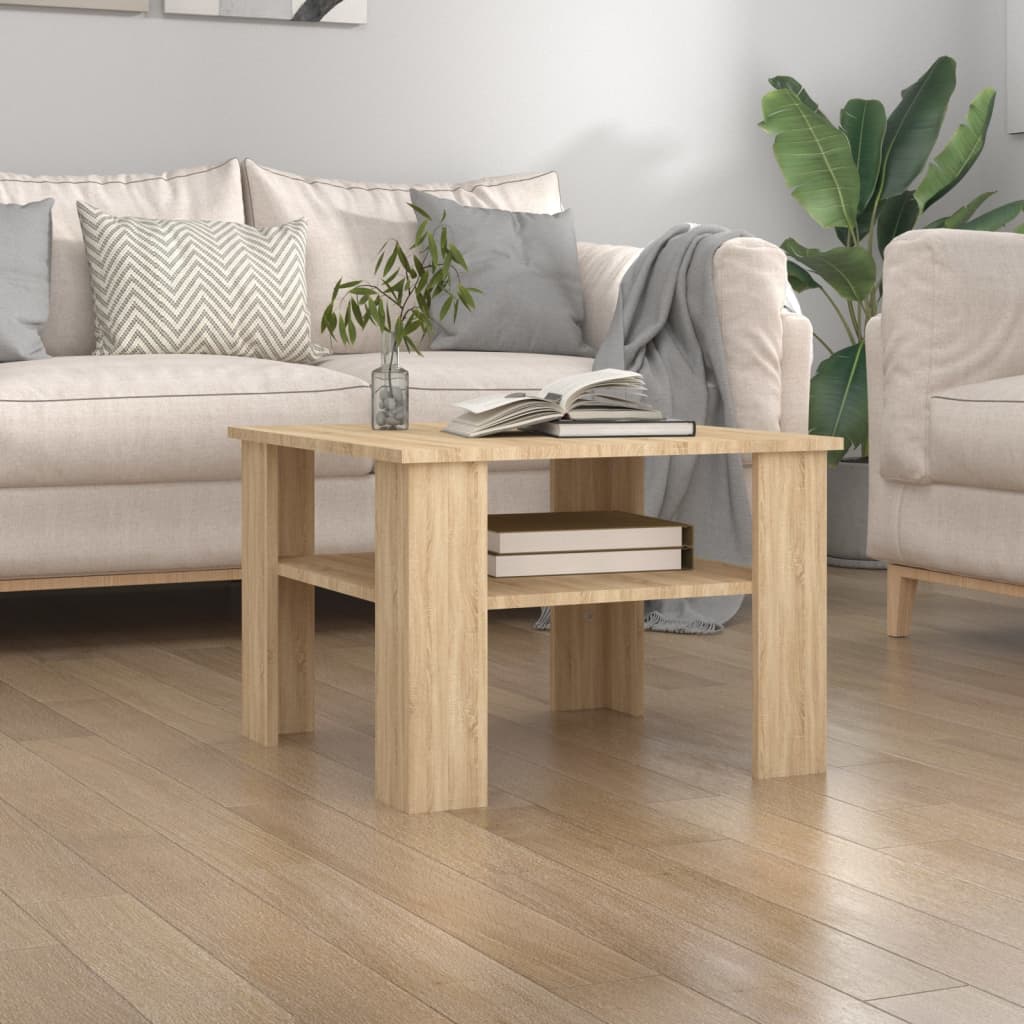 Vidaxl Coffee Table 60x60x42cm Wood Composite Side Table Table Multiple Options
