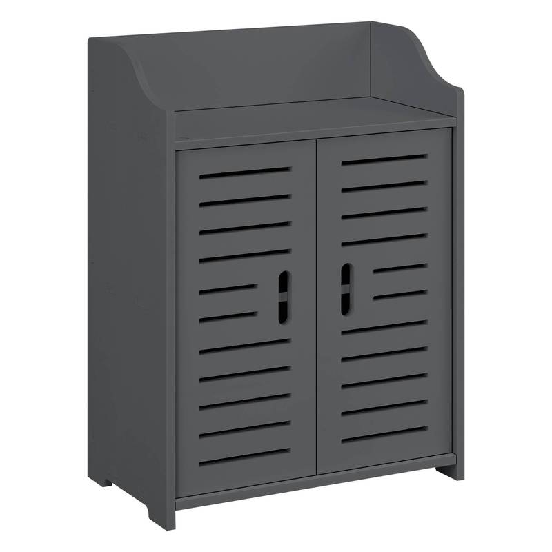 Image of Bathroom Cabinet 62 X 45 X 25 Cm Bathroom Cabinet Wall Cabinet Storage Side Cabinet Wpc In Colors