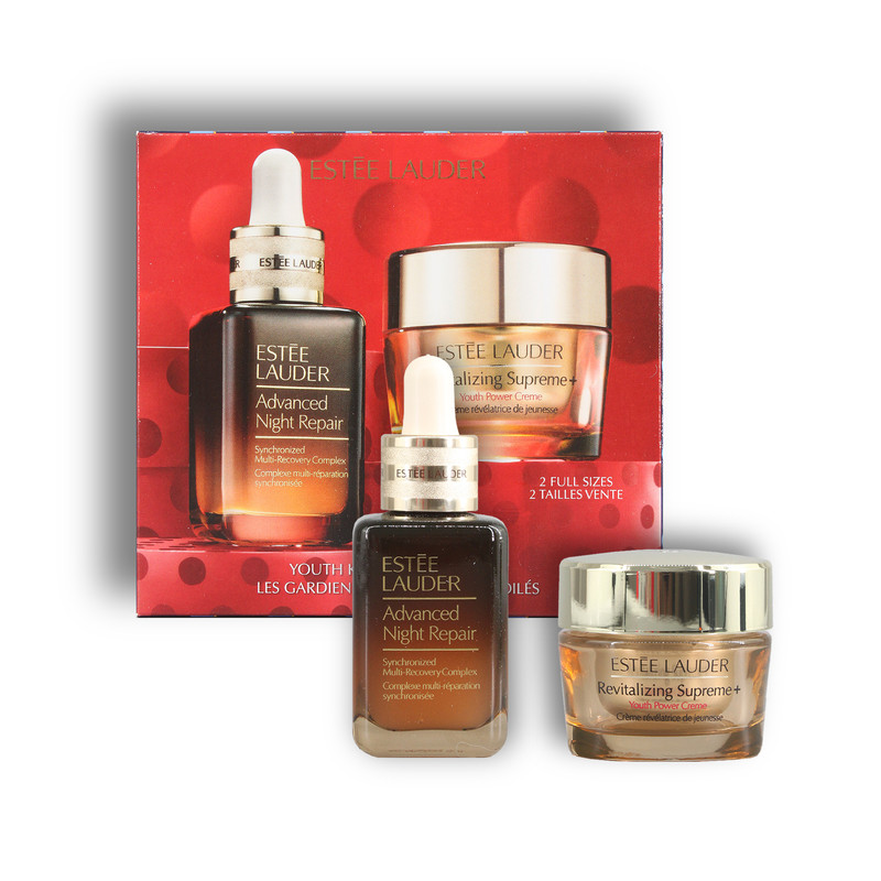 Lauder Serum + Moisturizer Skincare Set