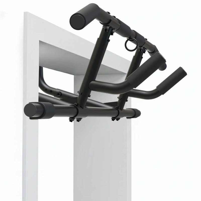 Neolymp -in-1 Pull-up Bar – Extra Tall For Full Range Of Motion (pull-up Bar With Dip Bar Adapter)