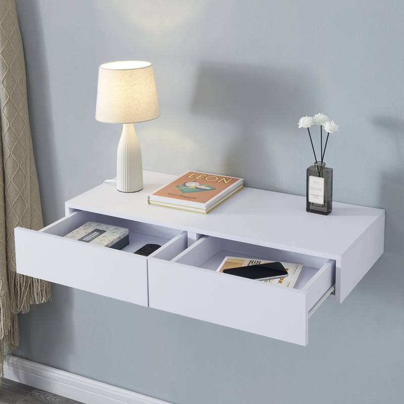 TEMU Estante de pared Karstula con cajón